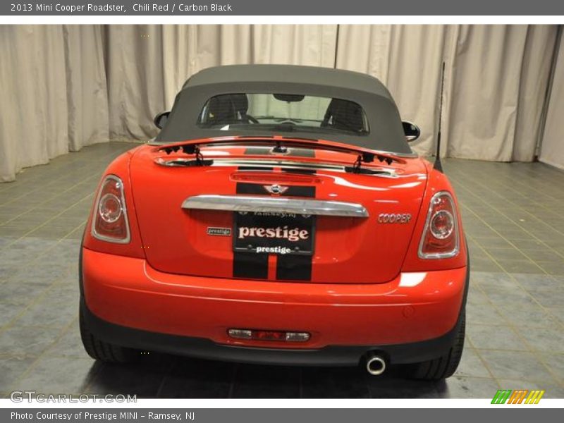 Chili Red / Carbon Black 2013 Mini Cooper Roadster