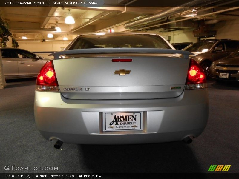 Silver Ice Metallic / Ebony 2012 Chevrolet Impala LT