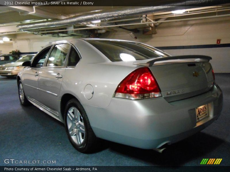 Silver Ice Metallic / Ebony 2012 Chevrolet Impala LT