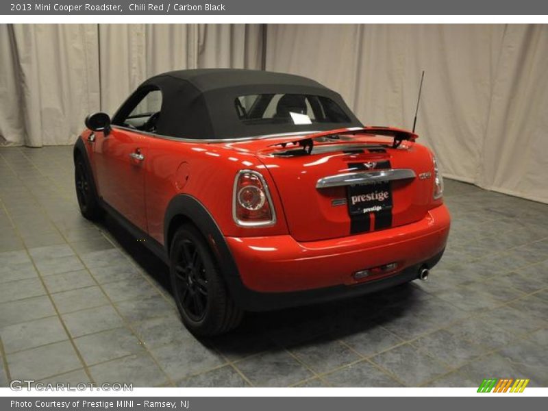 Chili Red / Carbon Black 2013 Mini Cooper Roadster