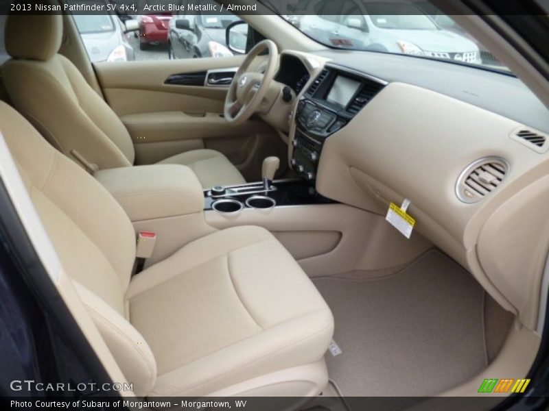Arctic Blue Metallic / Almond 2013 Nissan Pathfinder SV 4x4