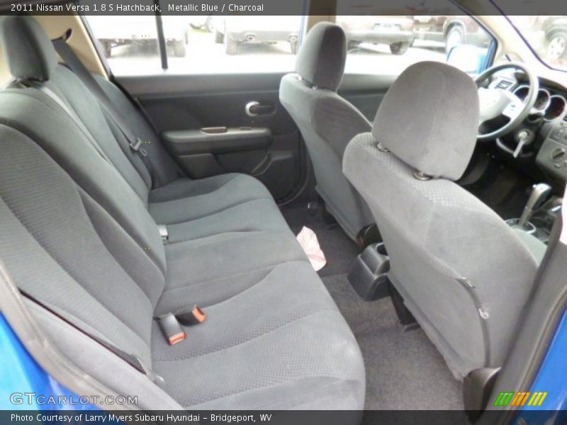 Metallic Blue / Charcoal 2011 Nissan Versa 1.8 S Hatchback