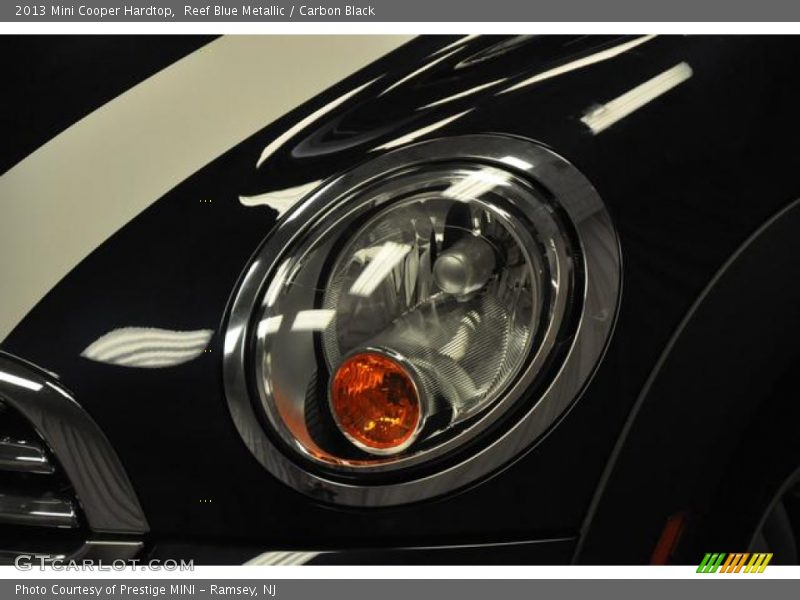 Reef Blue Metallic / Carbon Black 2013 Mini Cooper Hardtop