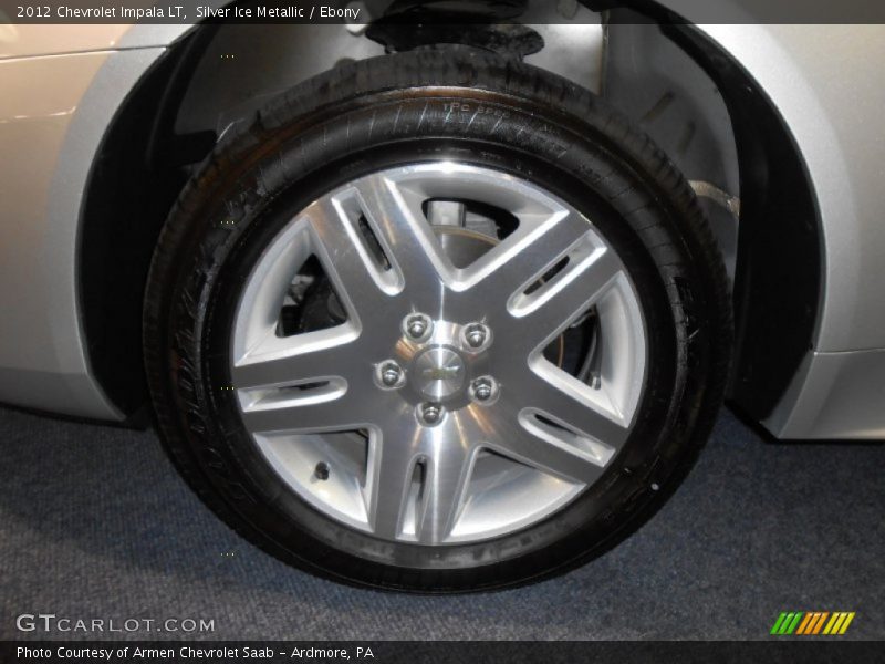 Silver Ice Metallic / Ebony 2012 Chevrolet Impala LT