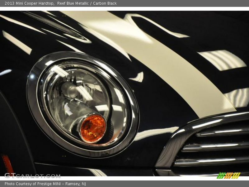 Reef Blue Metallic / Carbon Black 2013 Mini Cooper Hardtop