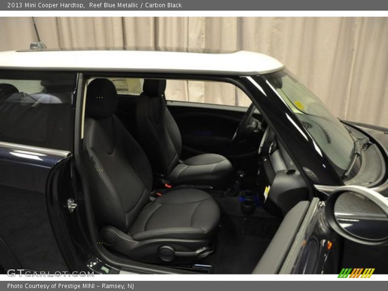 Reef Blue Metallic / Carbon Black 2013 Mini Cooper Hardtop