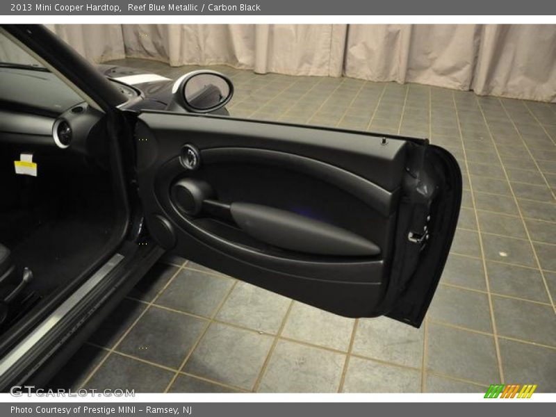 Reef Blue Metallic / Carbon Black 2013 Mini Cooper Hardtop