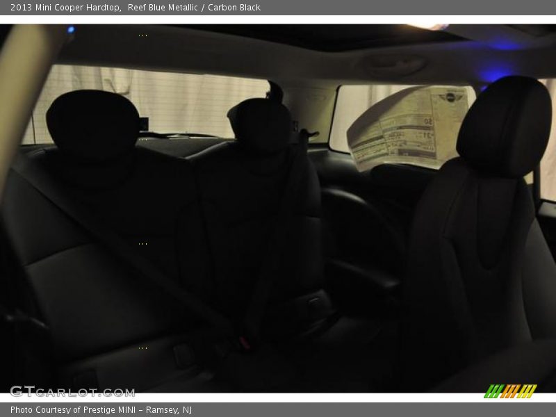 Reef Blue Metallic / Carbon Black 2013 Mini Cooper Hardtop
