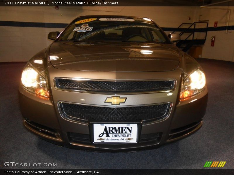 Mocha Steel Metallic / Cocoa/Cashmere 2011 Chevrolet Malibu LT