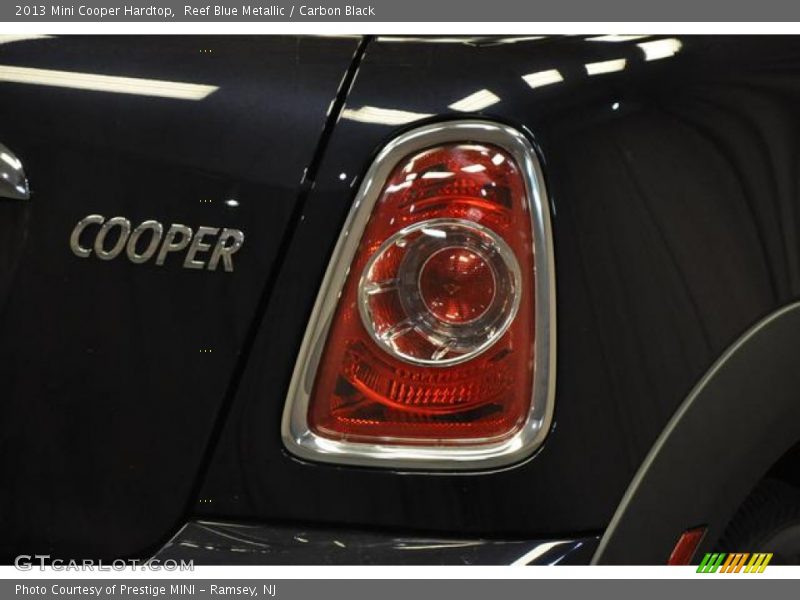 Reef Blue Metallic / Carbon Black 2013 Mini Cooper Hardtop