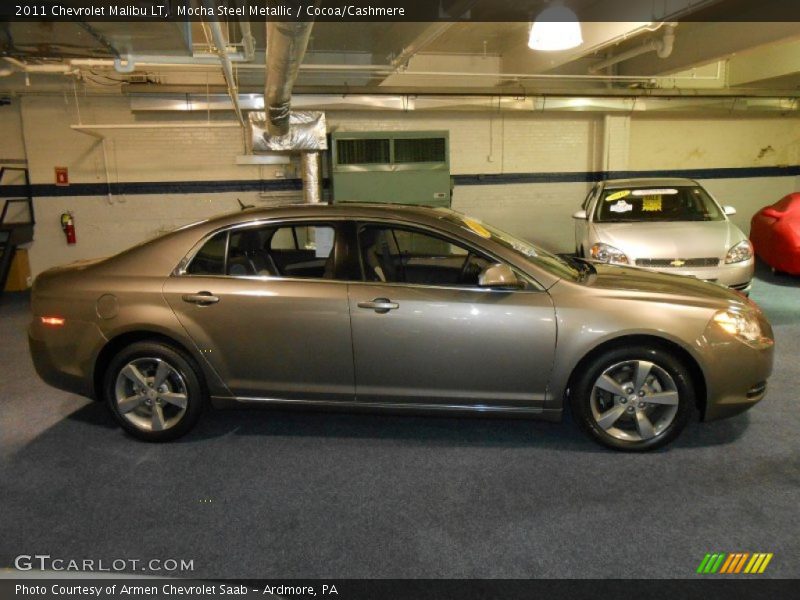 Mocha Steel Metallic / Cocoa/Cashmere 2011 Chevrolet Malibu LT