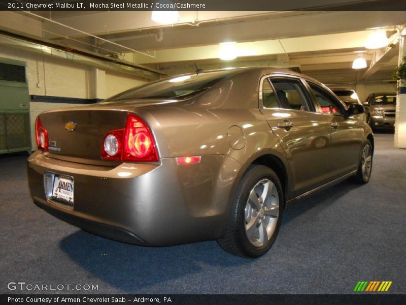 Mocha Steel Metallic / Cocoa/Cashmere 2011 Chevrolet Malibu LT