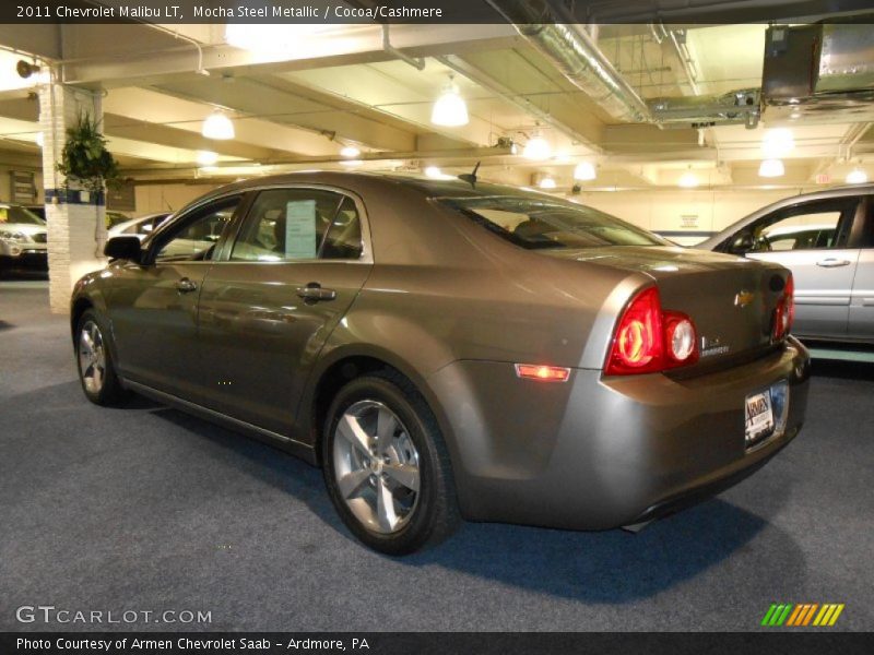 Mocha Steel Metallic / Cocoa/Cashmere 2011 Chevrolet Malibu LT