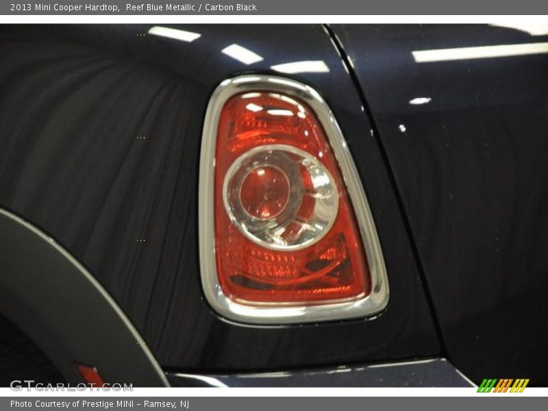 Reef Blue Metallic / Carbon Black 2013 Mini Cooper Hardtop