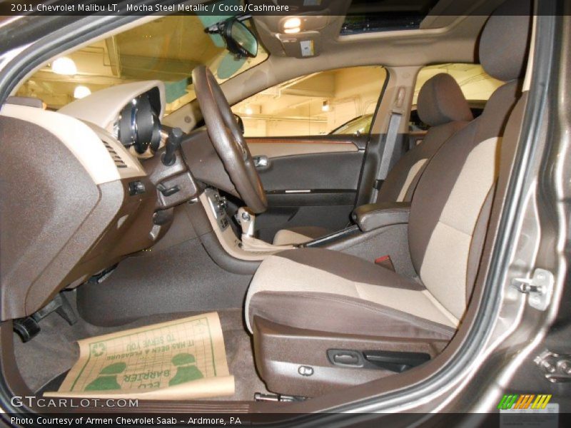 Mocha Steel Metallic / Cocoa/Cashmere 2011 Chevrolet Malibu LT