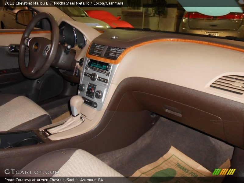 Mocha Steel Metallic / Cocoa/Cashmere 2011 Chevrolet Malibu LT