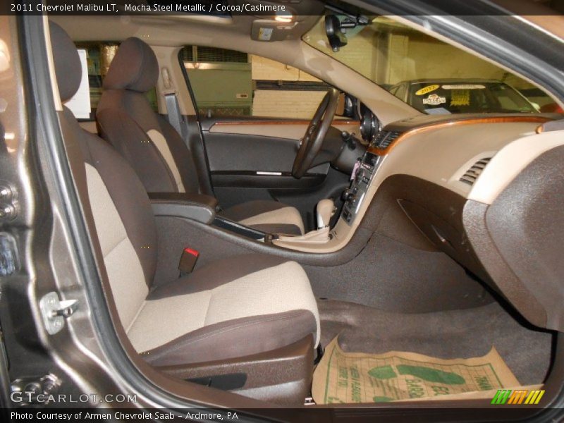 Mocha Steel Metallic / Cocoa/Cashmere 2011 Chevrolet Malibu LT