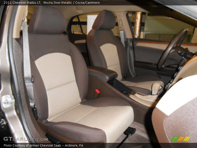Mocha Steel Metallic / Cocoa/Cashmere 2011 Chevrolet Malibu LT