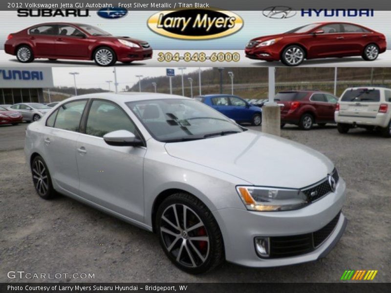 Frost Silver Metallic / Titan Black 2012 Volkswagen Jetta GLI Autobahn