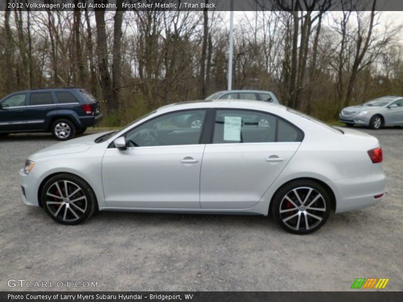 Frost Silver Metallic / Titan Black 2012 Volkswagen Jetta GLI Autobahn