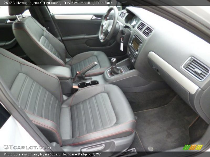 Frost Silver Metallic / Titan Black 2012 Volkswagen Jetta GLI Autobahn