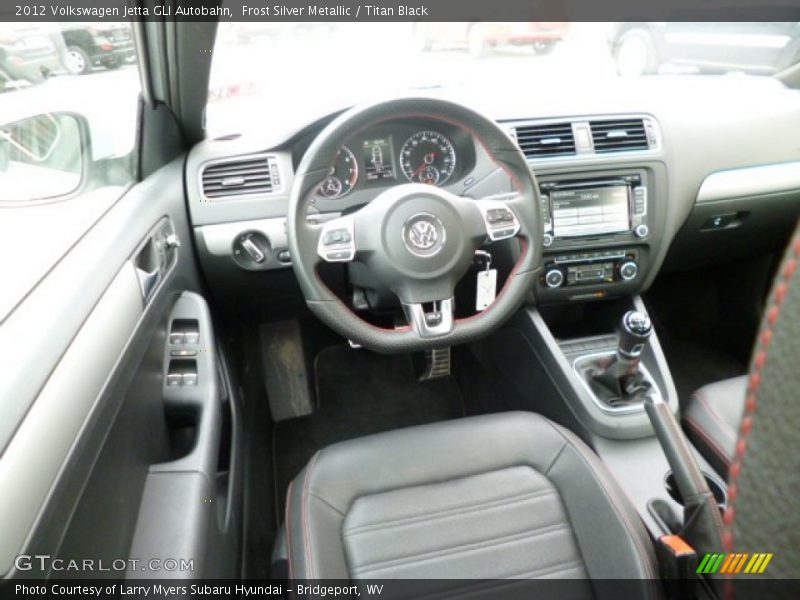 Frost Silver Metallic / Titan Black 2012 Volkswagen Jetta GLI Autobahn