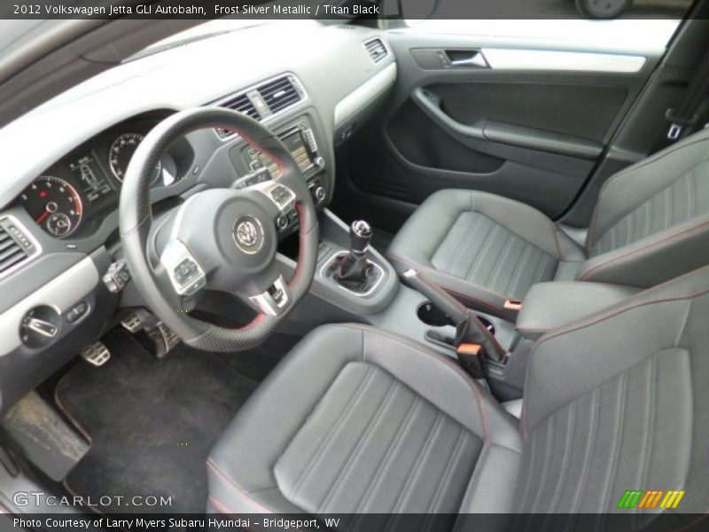 Frost Silver Metallic / Titan Black 2012 Volkswagen Jetta GLI Autobahn
