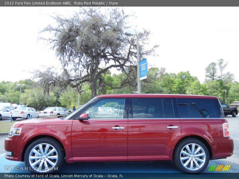  2013 Flex Limited EcoBoost AWD Ruby Red Metallic