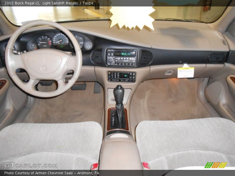 Dashboard of 2002 Regal LS