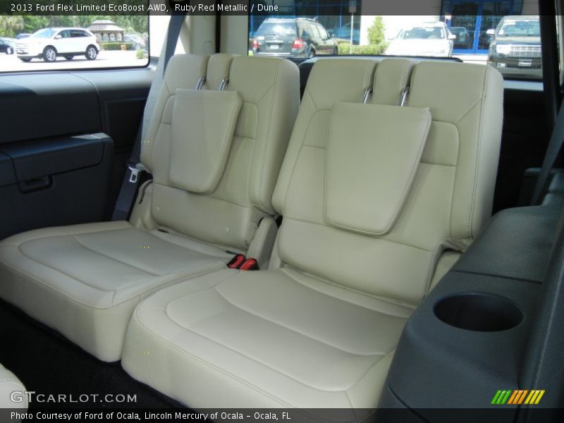 Rear Seat of 2013 Flex Limited EcoBoost AWD