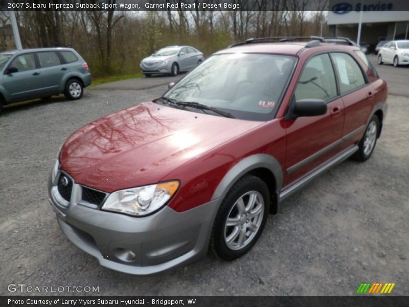 Front 3/4 View of 2007 Impreza Outback Sport Wagon