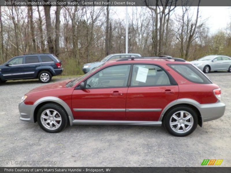  2007 Impreza Outback Sport Wagon Garnet Red Pearl