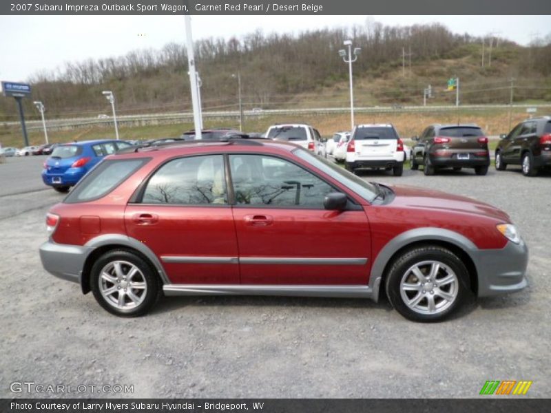  2007 Impreza Outback Sport Wagon Garnet Red Pearl