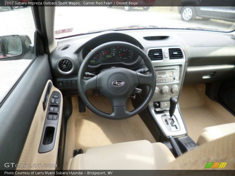 Dashboard of 2007 Impreza Outback Sport Wagon