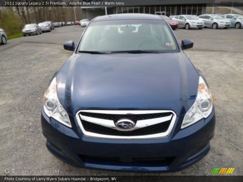 Azurite Blue Pearl / Warm Ivory 2011 Subaru Legacy 2.5i Premium