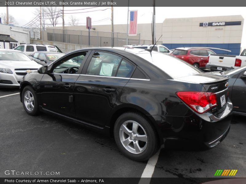 Black Granite Metallic / Jet Black 2013 Chevrolet Cruze LT/RS