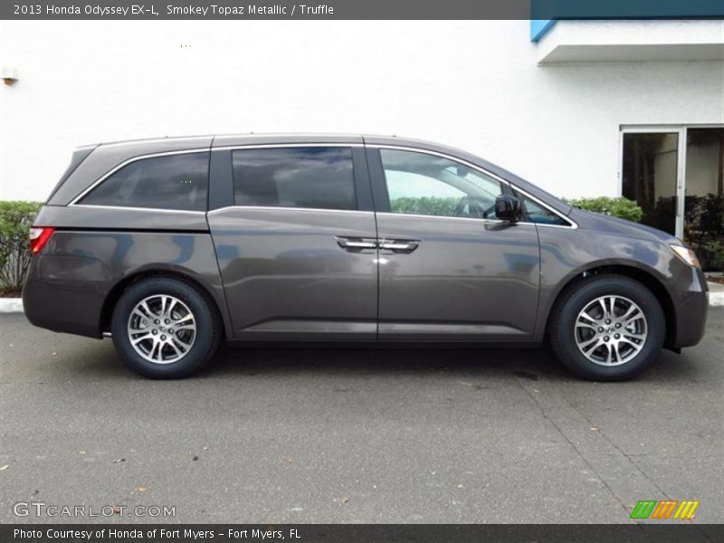 Smokey Topaz Metallic / Truffle 2013 Honda Odyssey EX-L