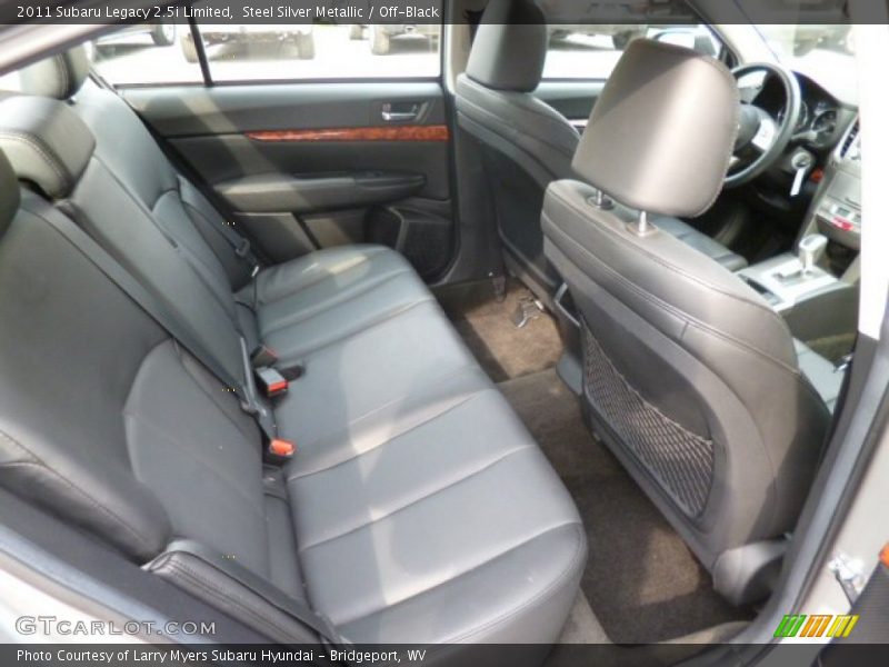 Steel Silver Metallic / Off-Black 2011 Subaru Legacy 2.5i Limited