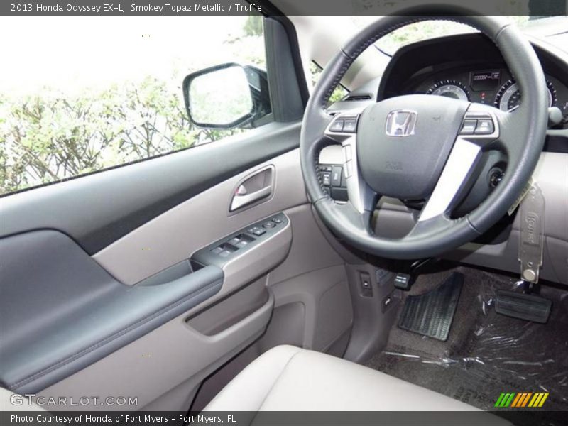 Smokey Topaz Metallic / Truffle 2013 Honda Odyssey EX-L
