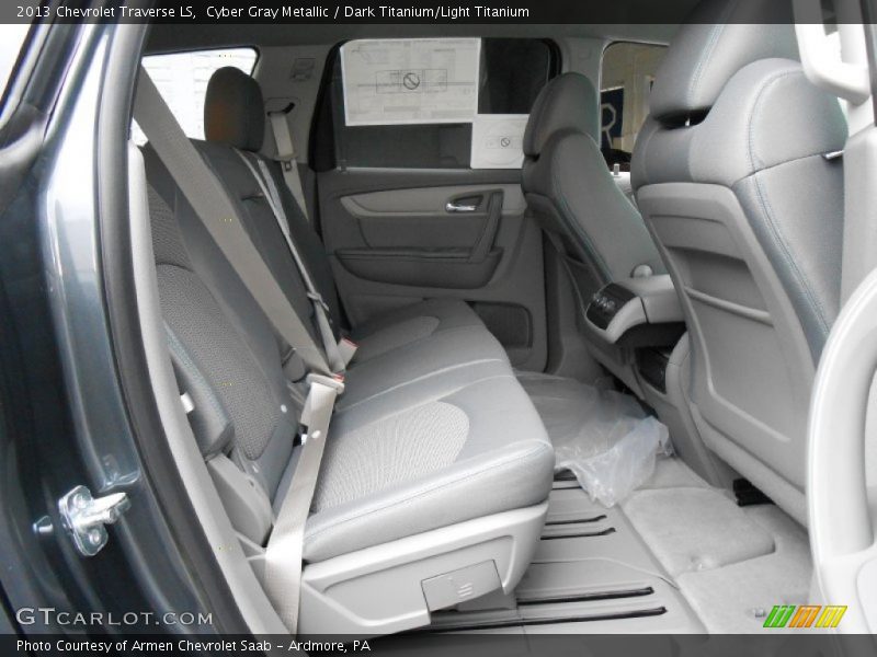 Cyber Gray Metallic / Dark Titanium/Light Titanium 2013 Chevrolet Traverse LS