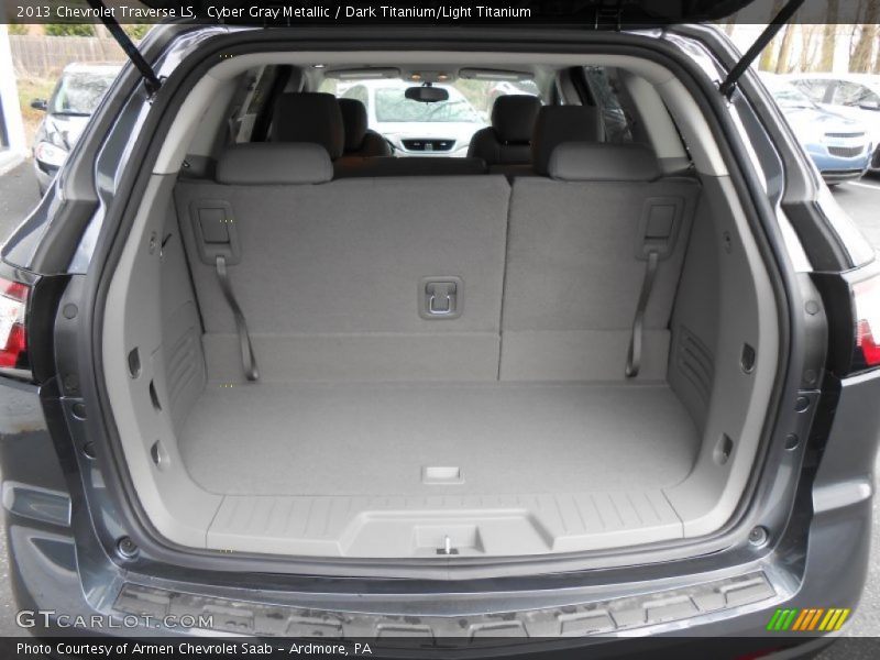 Cyber Gray Metallic / Dark Titanium/Light Titanium 2013 Chevrolet Traverse LS