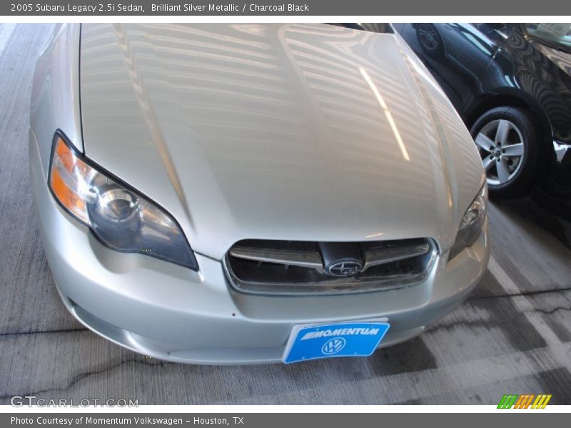 Brilliant Silver Metallic / Charcoal Black 2005 Subaru Legacy 2.5i Sedan