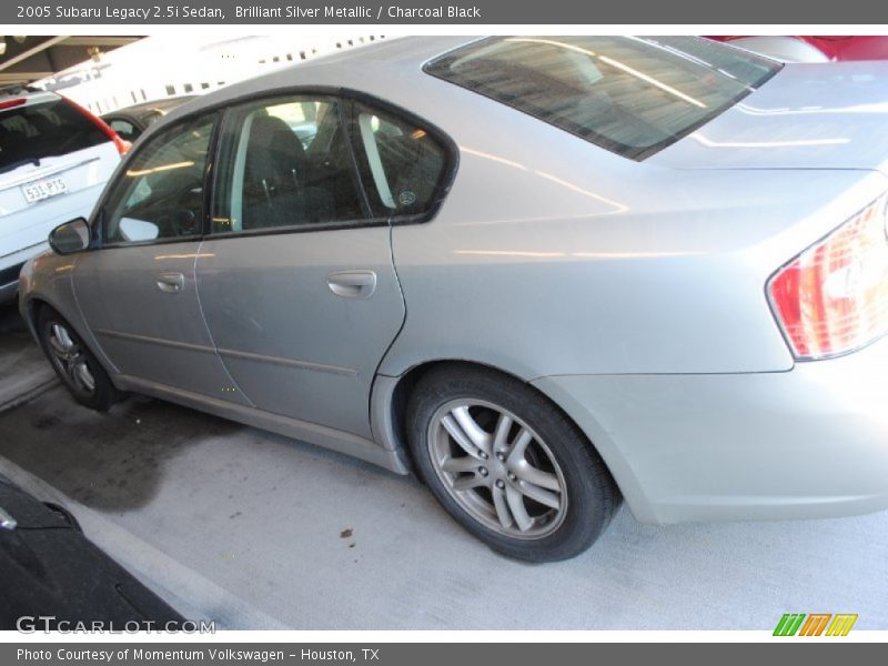 Brilliant Silver Metallic / Charcoal Black 2005 Subaru Legacy 2.5i Sedan