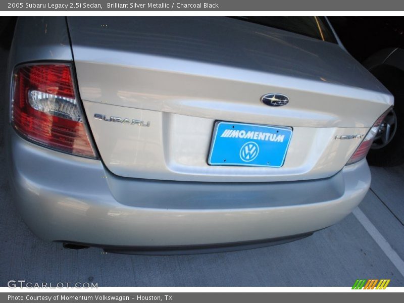 Brilliant Silver Metallic / Charcoal Black 2005 Subaru Legacy 2.5i Sedan