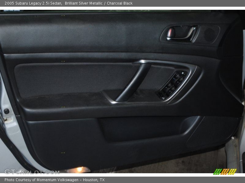 Brilliant Silver Metallic / Charcoal Black 2005 Subaru Legacy 2.5i Sedan