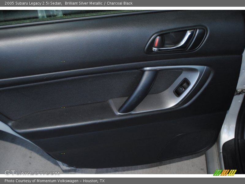 Brilliant Silver Metallic / Charcoal Black 2005 Subaru Legacy 2.5i Sedan