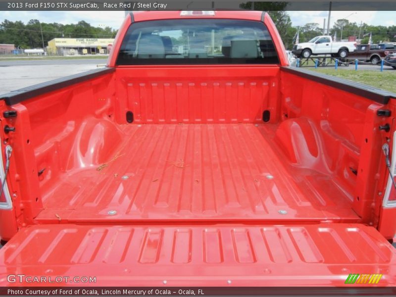 Race Red / Steel Gray 2013 Ford F150 STX SuperCab