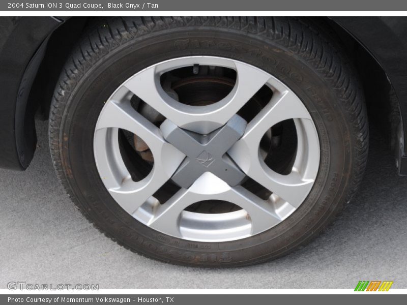 Black Onyx / Tan 2004 Saturn ION 3 Quad Coupe