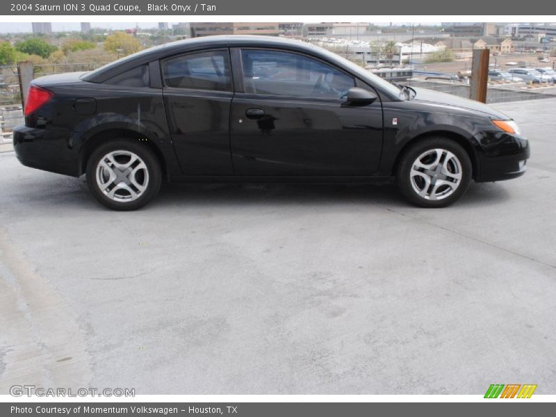 Black Onyx / Tan 2004 Saturn ION 3 Quad Coupe