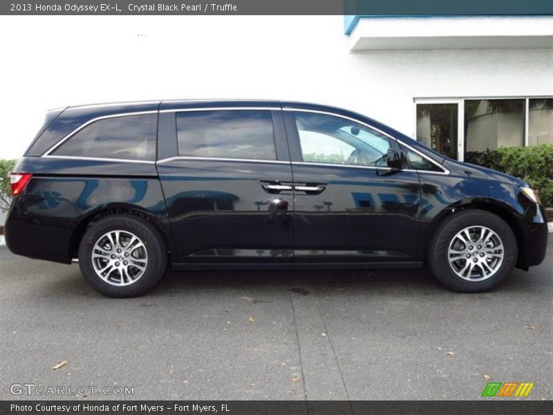 Crystal Black Pearl / Truffle 2013 Honda Odyssey EX-L